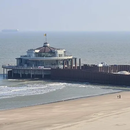 In Belgium Near The Harbor Daire Blankenberge